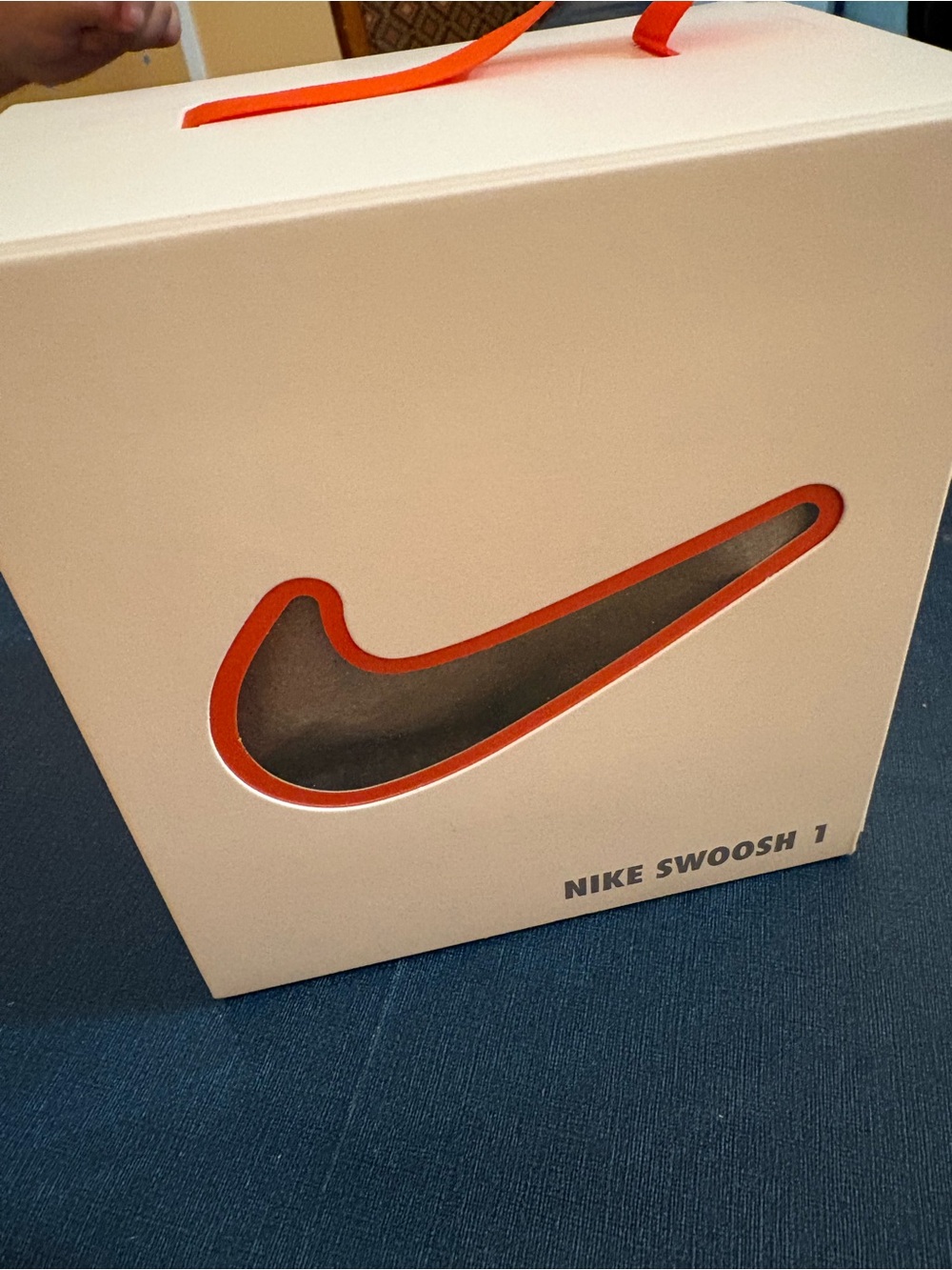 Nike Swoosh 1 TD/Multicolor Knit Slip-On Sneakers with Black Accents - Picture 7 of 7